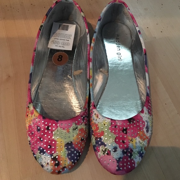 Steve Madden rainbow jewel flats - Picture 1 of 3