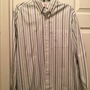 Striped Men's Button Down Shirt