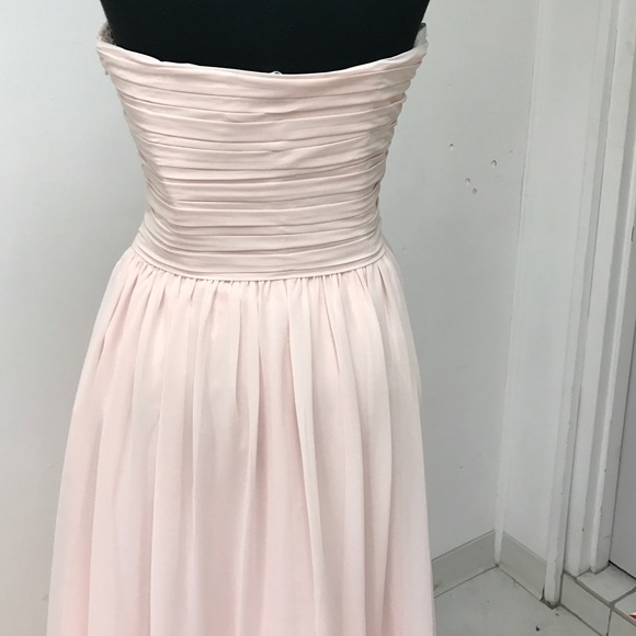 Baby pink Chiffon Gown - Picture 3 of 5