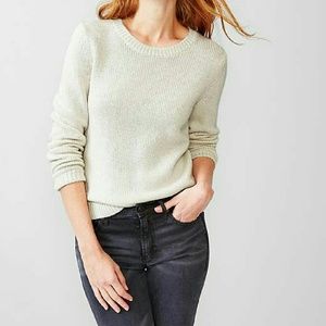 GAP shimmer sweater