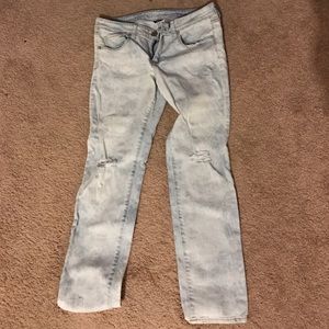 Women's jeans.