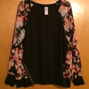 Long sleeve blouse