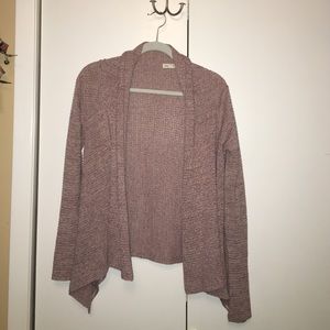 Silence and noise open front cardigan