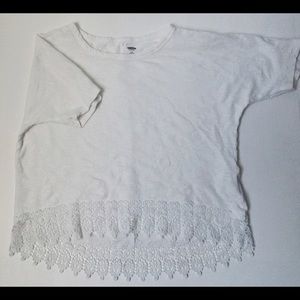 Old Navy Crochet Top.