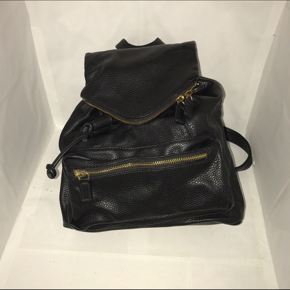 Kimchi Blue Small Faux Leather Backpack