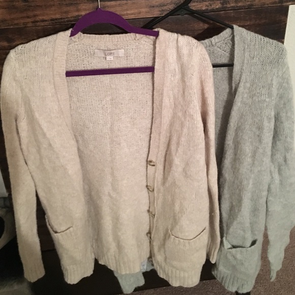Loft sweater cardigans