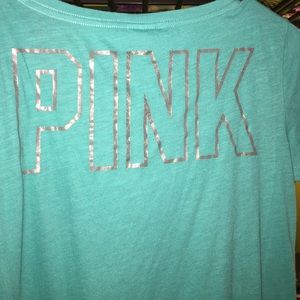 Victoria secret pink top and quarter zip!