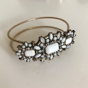 Anthropologie  MultiJeweled Bangle