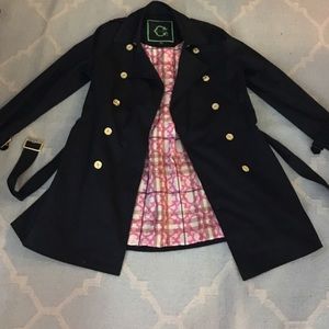 Black trench coat from C Wonder