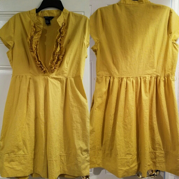 Hope & Honey yellow dress