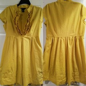 Hope & Honey yellow dress