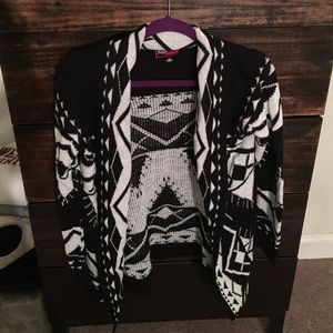 Aztec pattern cardigan