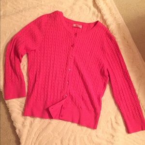 Lilly Pulitzer quarter sleeve cardigan