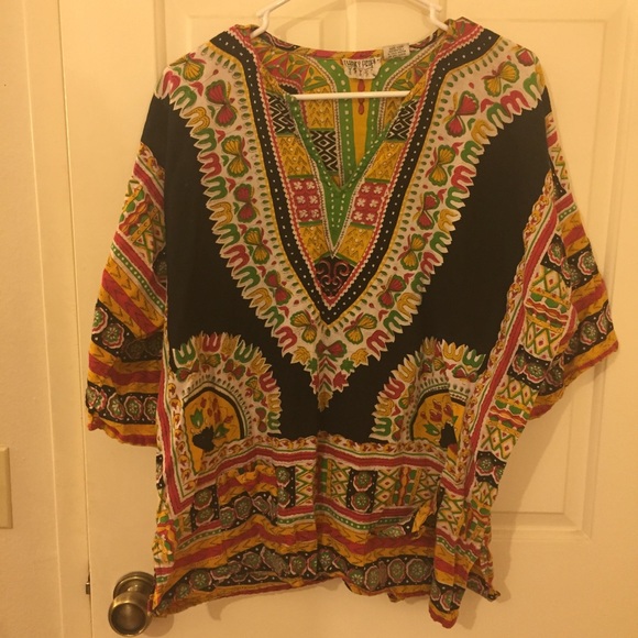 Hippie oversized tunic
