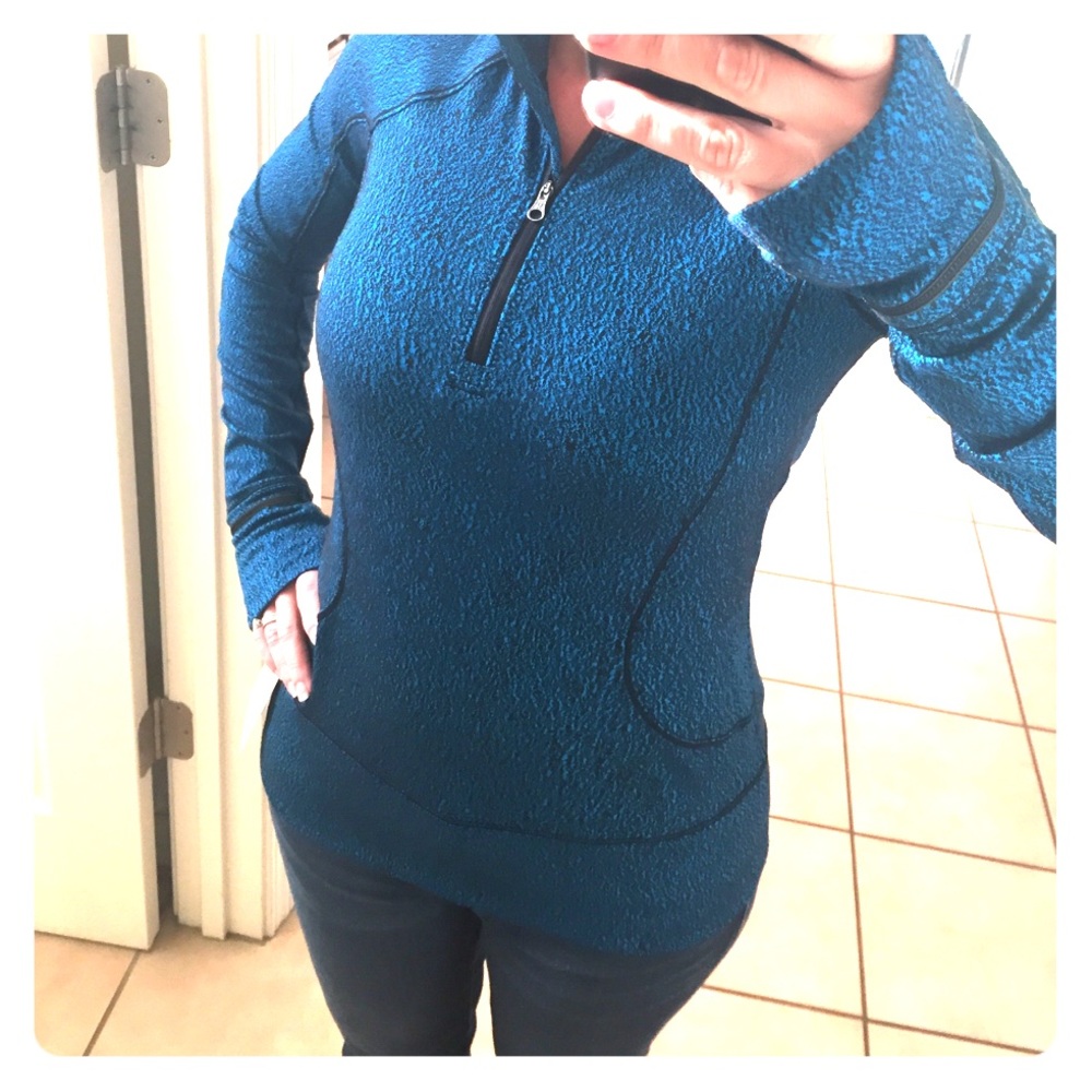 NWT Lululemon rush hour 1/2 zip