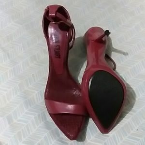 Colin Stuart ankle strap heels