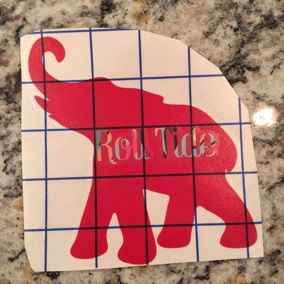 Alabama Roll Tide Lilly Pulitzer Print Decal