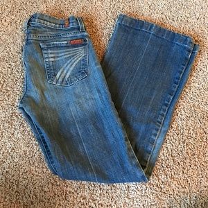 7FAM Dojo Short or Cropped Jeans