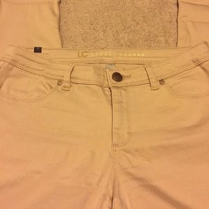 Lauren Conrad tan skinny jeans