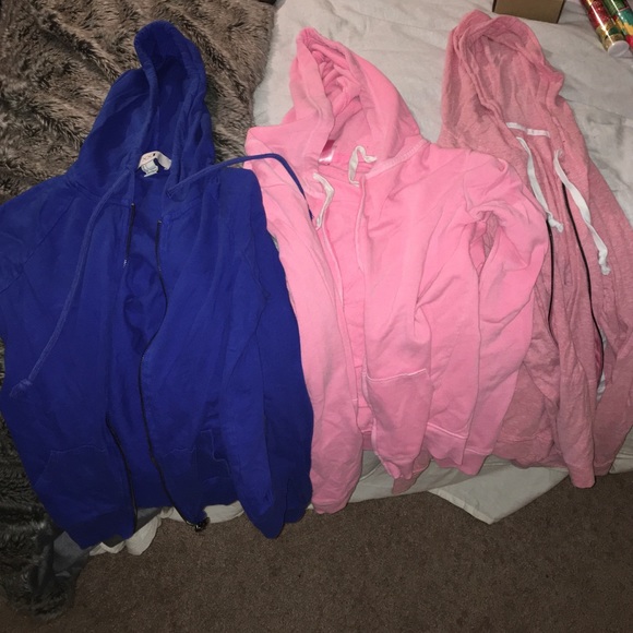 BUNDLE - zip up hoodies
