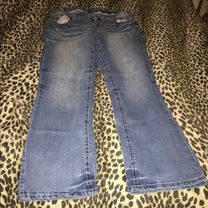 Amethyst boot cut jeans. Size 18.