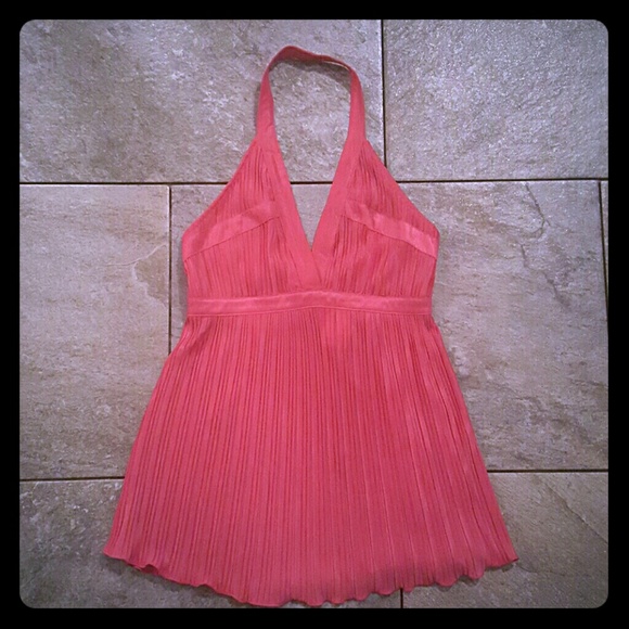 Hot Pink Halter Top - Picture 3 of 5