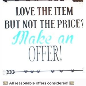 Offers wanted!
