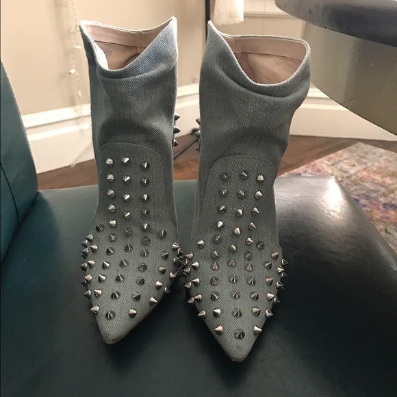 Kurt Geiger Denim Booties
