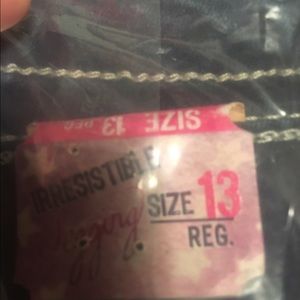 Size 13 irresistible jeans