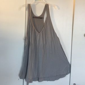 Grey tank top by Feel the Piece by T Jacobs