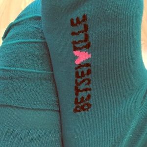 Betsey Johnson Thigh High Socks