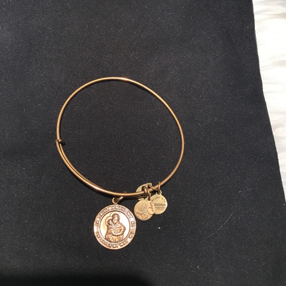 Alex and Ani Gold St. Anthony Bracelet