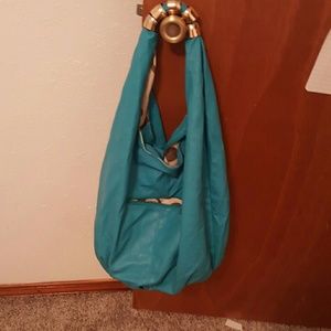 Blue purse