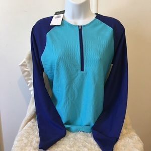 NWT Ralph Lauren zip up pullover
