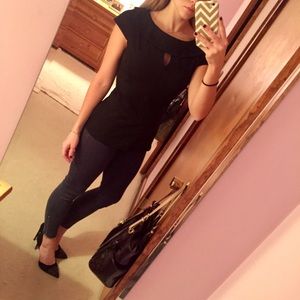 White House Black Market fitted top