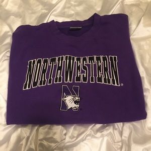 Northwestern University crewneck sweatshirt