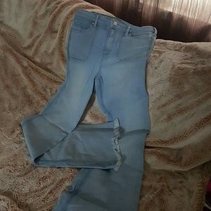 Abercrombie &Fitch light blue Jean