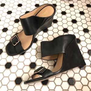 Ann Taylor Slip-On Wedges