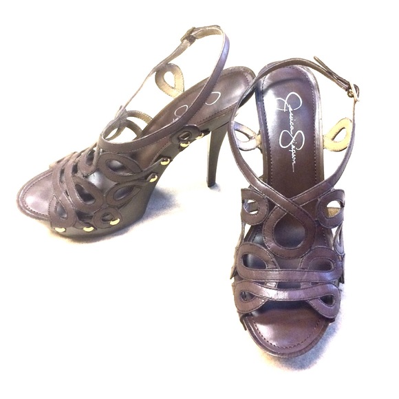 Brown Platform Heel