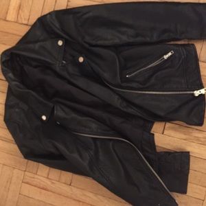 Black pleather jacket