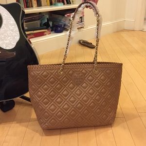 Tory Burch Marion quilted small tote