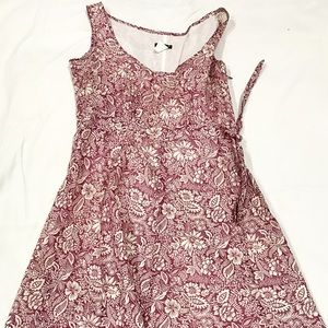 J Crew floral print dress