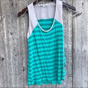 Red Haute tank top from local boutique