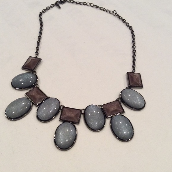 Blue and grey costume piece