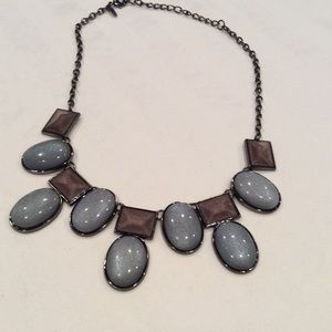 Blue and grey costume piece