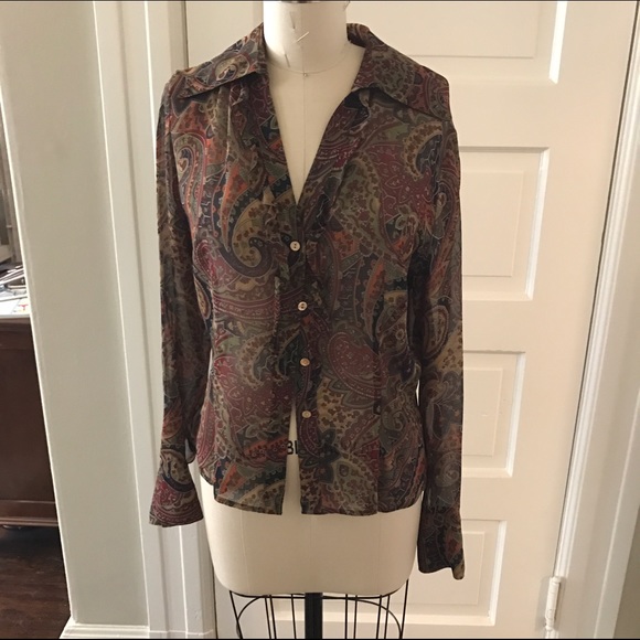 Vintage Silk Georgiou Blouse