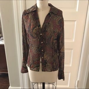 Vintage Silk Georgiou Blouse