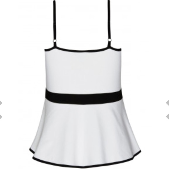 LAST ONE 🙀 18 plus size peplum black white - Picture 5 of 5