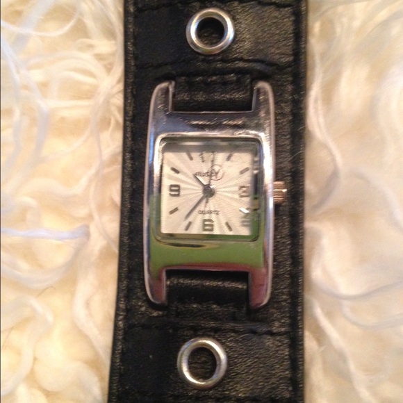 Silver Grommet Watch