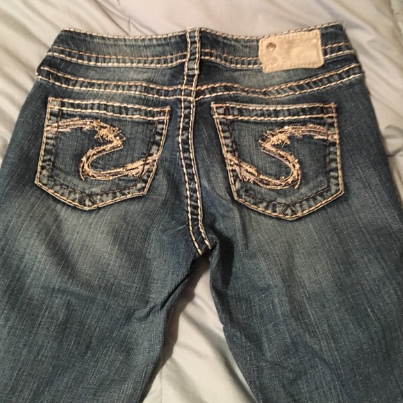 Silver jeans